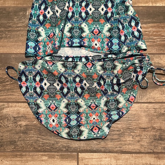 Athleta Multicolor Patterned Tankini Set - Picture 5 of 8